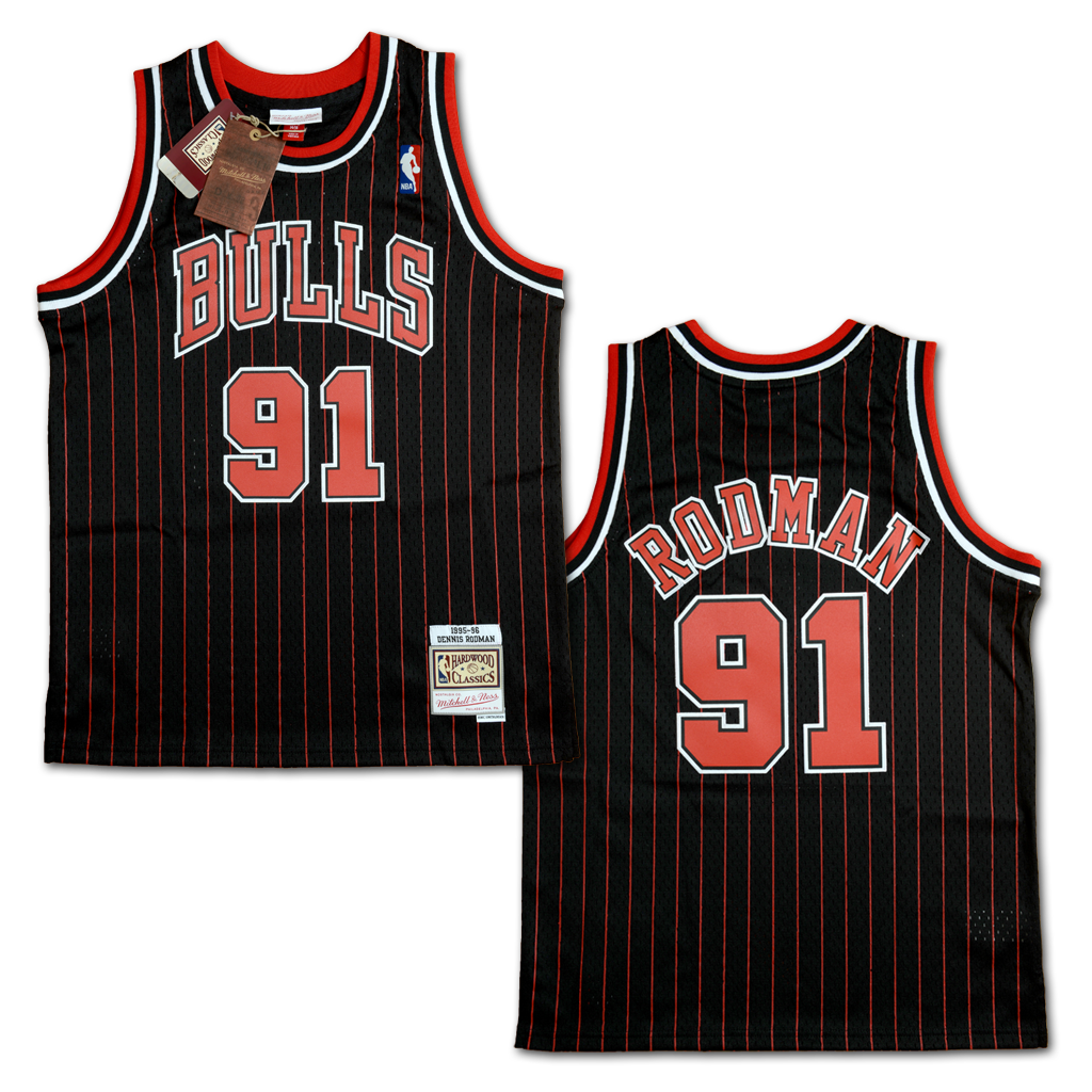 Mitchell & Ness 芝加哥公牛隊 Dennis Rodman 1995-1996 青年版 Swingman 球衣
