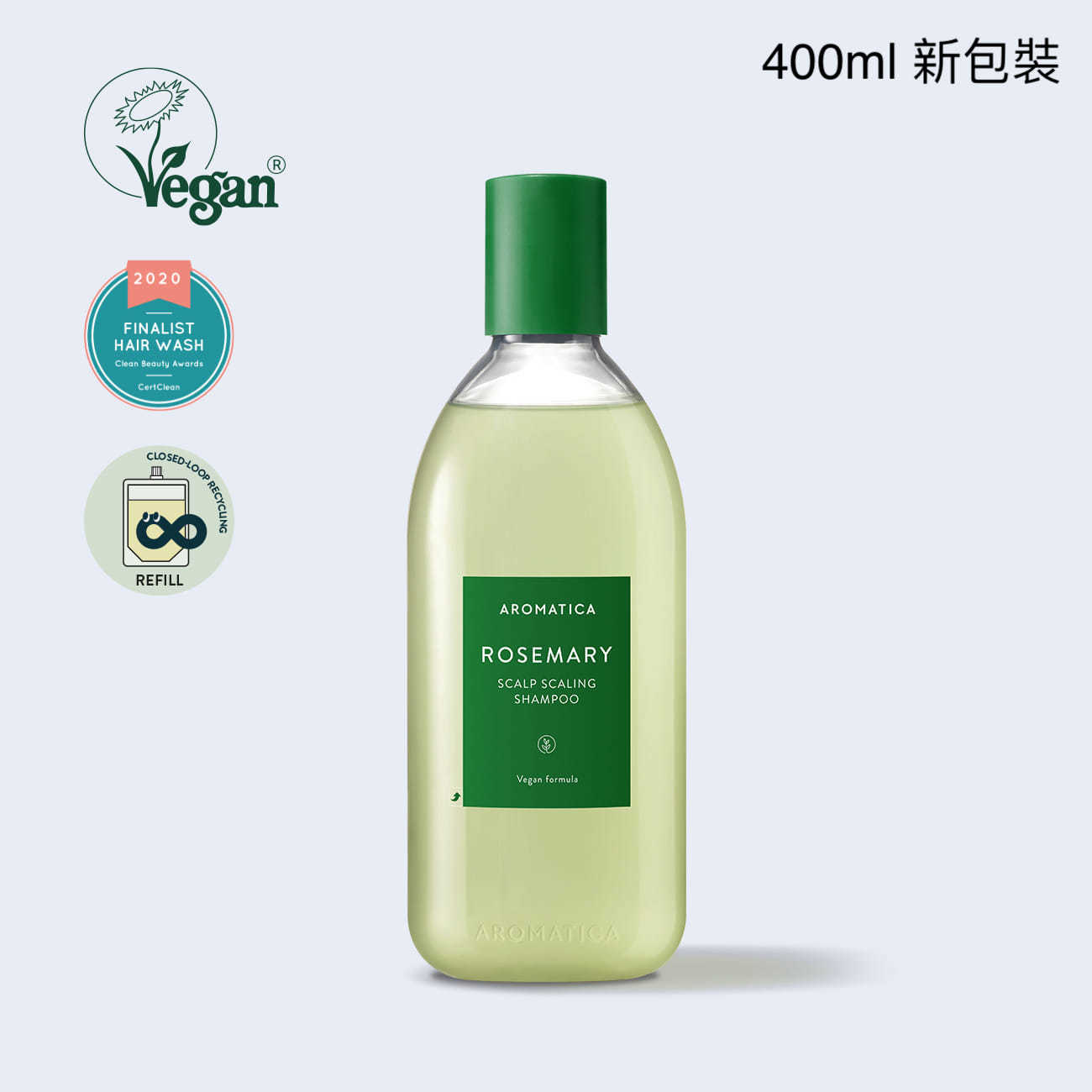 Aromatica Rosemary Shampoo 400ml
