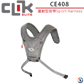【CLIK ELITE】CE408 運動型背帶 (黑/灰)
