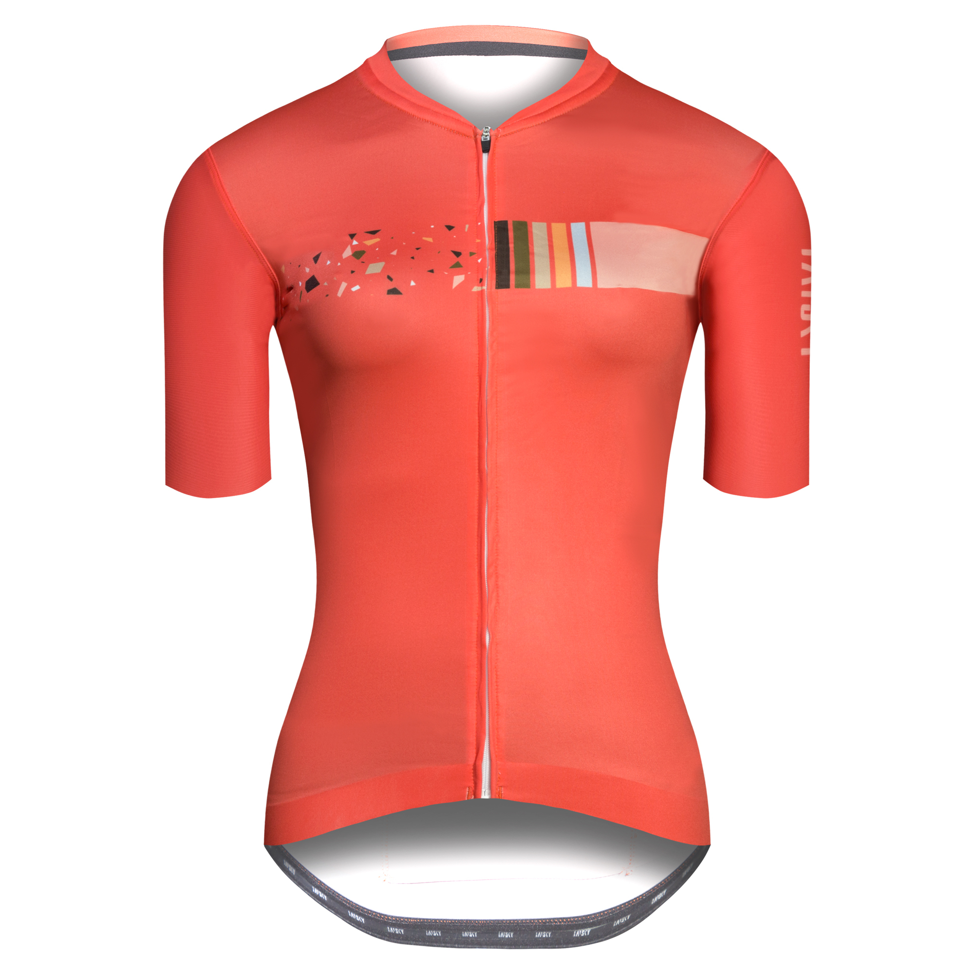 女款空力短車衣 佩薩羅 橘