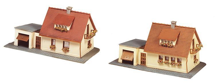 Faller 232226 N規 2 One-family houses 2棟獨立住宅