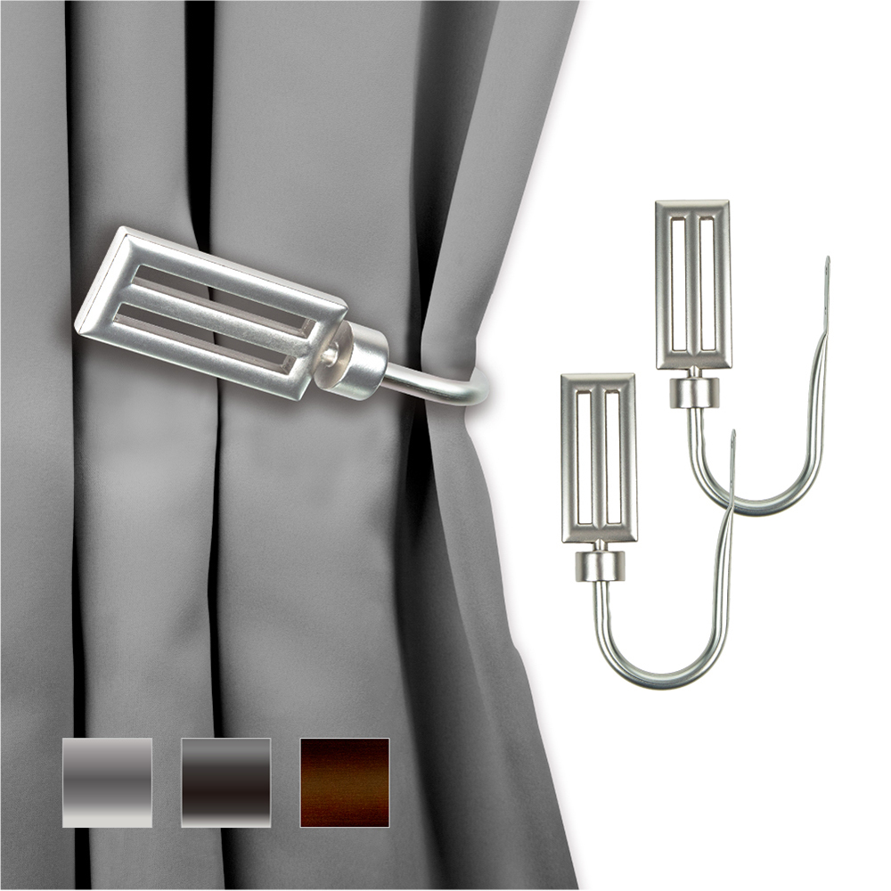沉穩氣韻│掛鉤│簾掛鉤│窗簾窗飾│3色│2入組