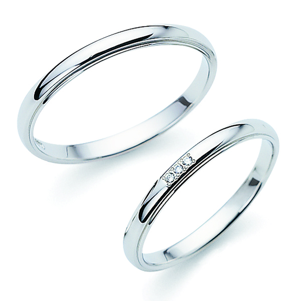 Honey B - Orange PT900鉑金天然鑽石戒指