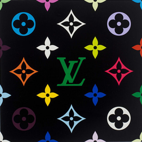 SUPERFLAT Colorful Monogram (黒) – KI Gallery Tokyo