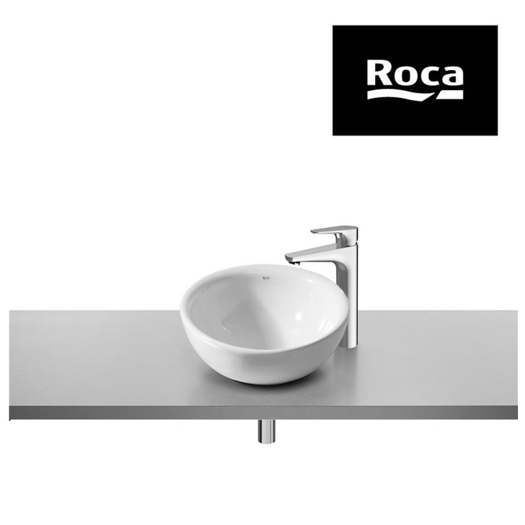 Roca "Bol" 327876000 Over countertop vitreous china basin with overflow