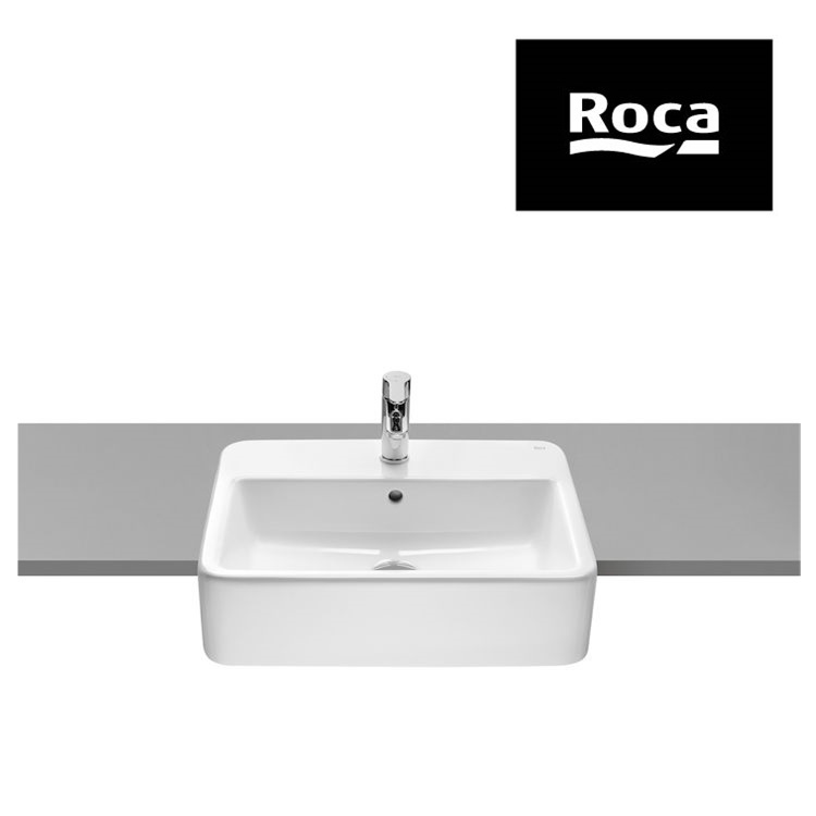 Roca "The Gap" 32747P00C Semi-recessed washbasin