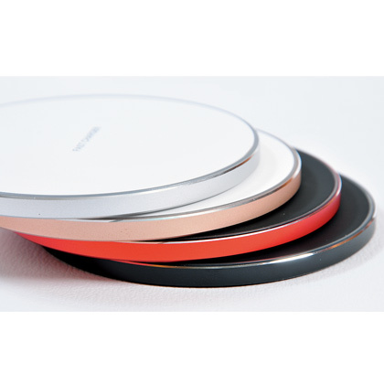 Aluminum alloy wireless fast charging tray