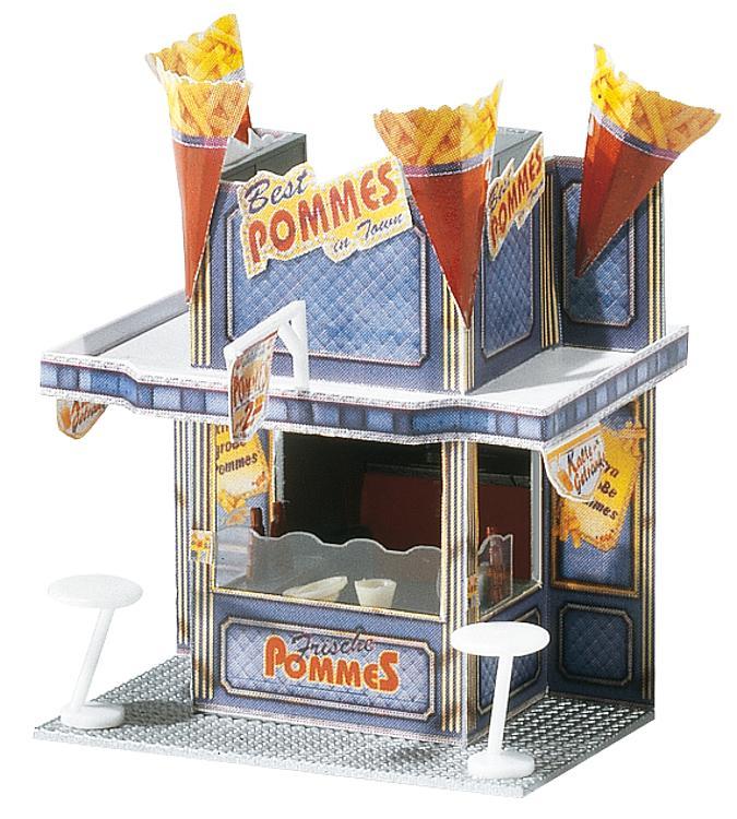 Faller 140444 HO scale, XXL French Fries Fairground booth