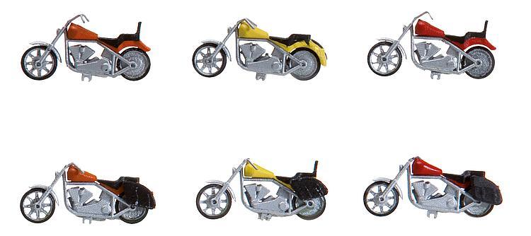 Faller 180603 HO規 6 Motorcycles 摩托車套件