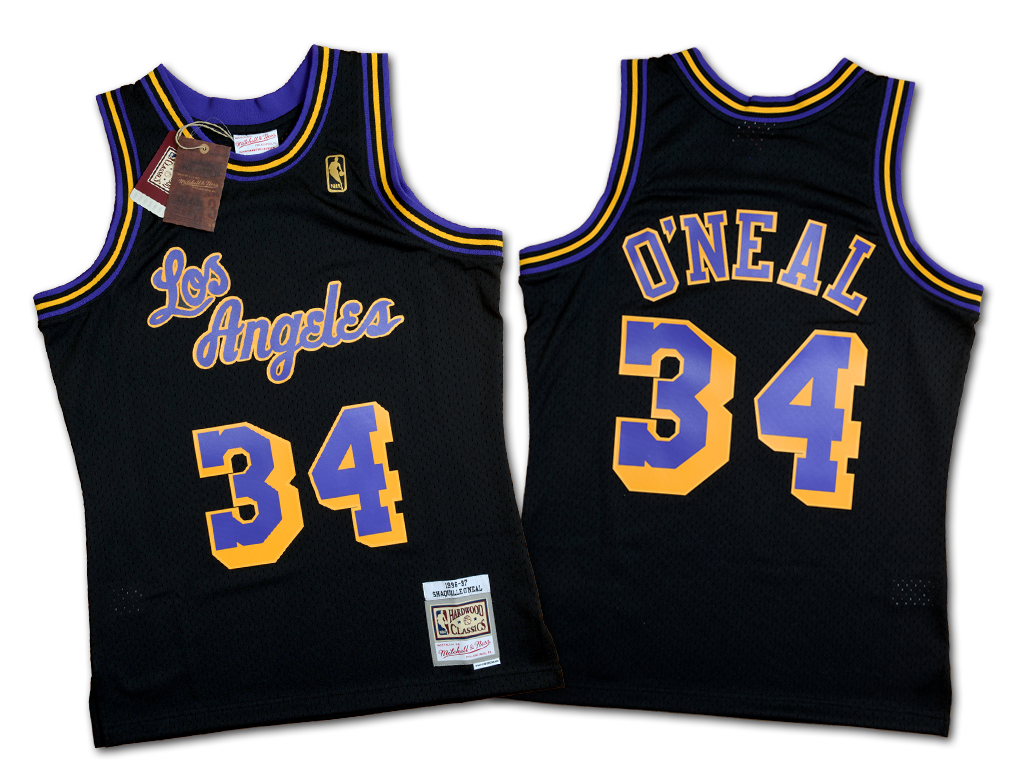 Mitchell & Ness 洛杉磯湖人隊 Shaquille O'neal Reload 復刻 Swingman 球衣