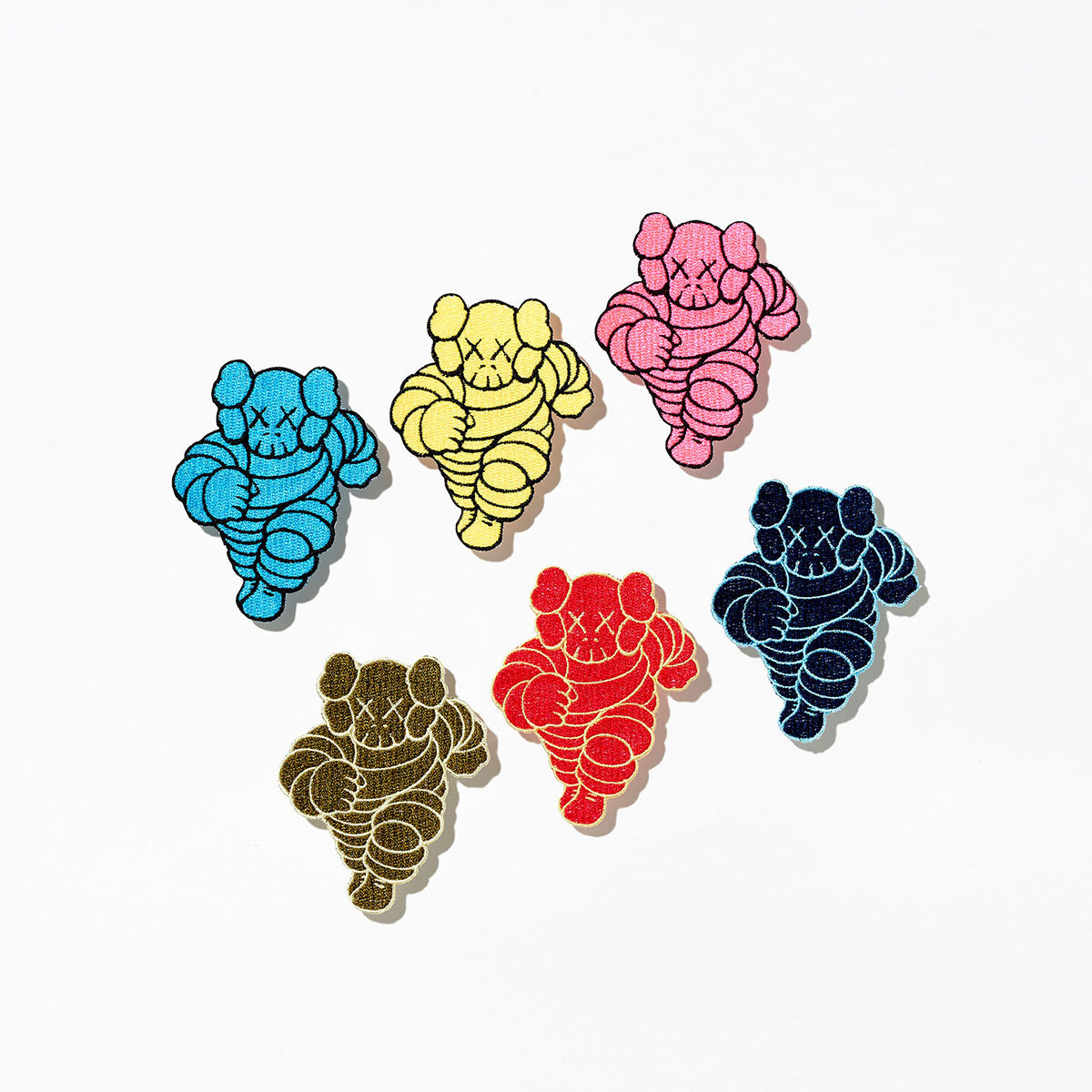 KAWS TOKYO FIRST PATCH 布章 展覽 限定 限量 米其林 現貨