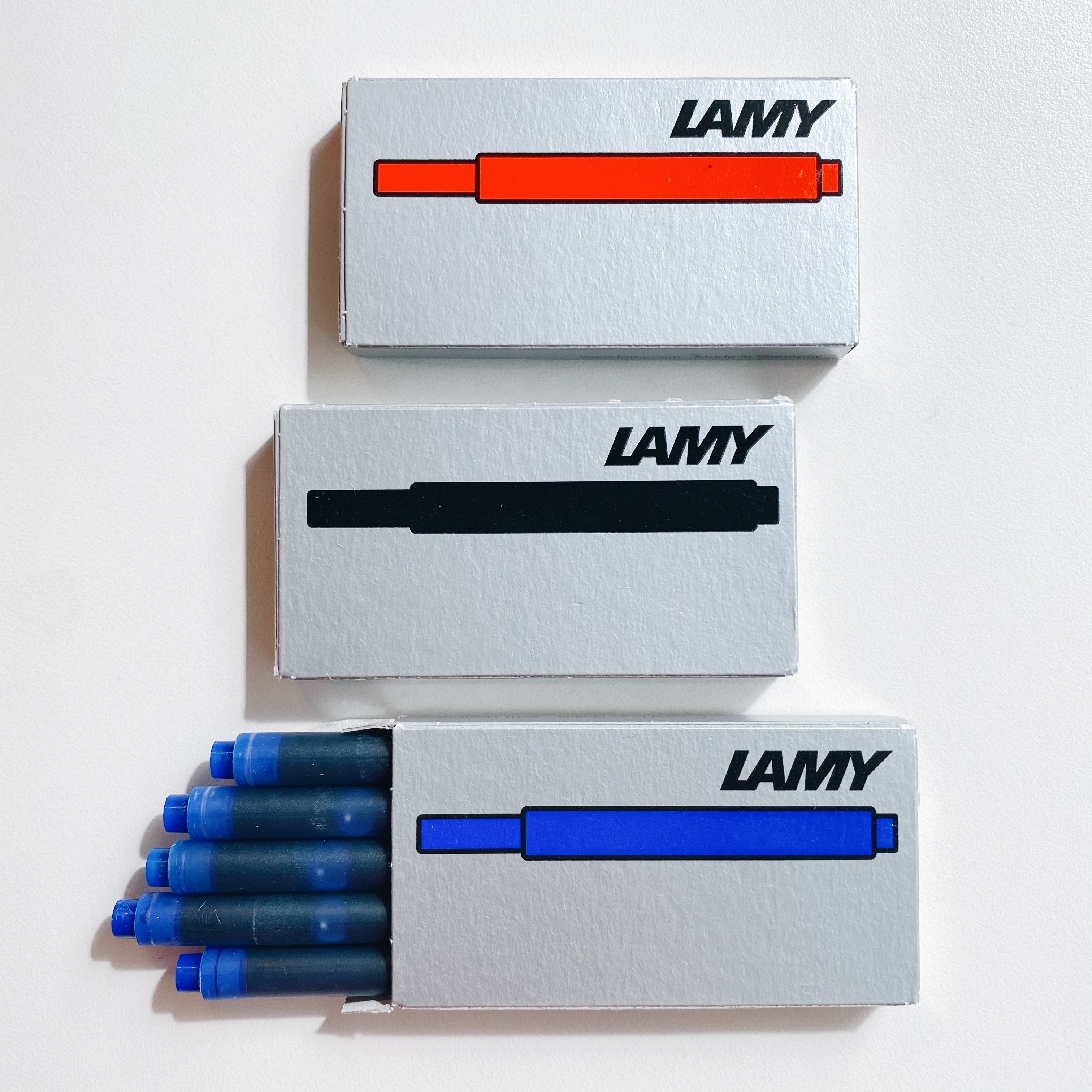 德國 LAMY 原廠 卡式墨水（一盒5支裝）