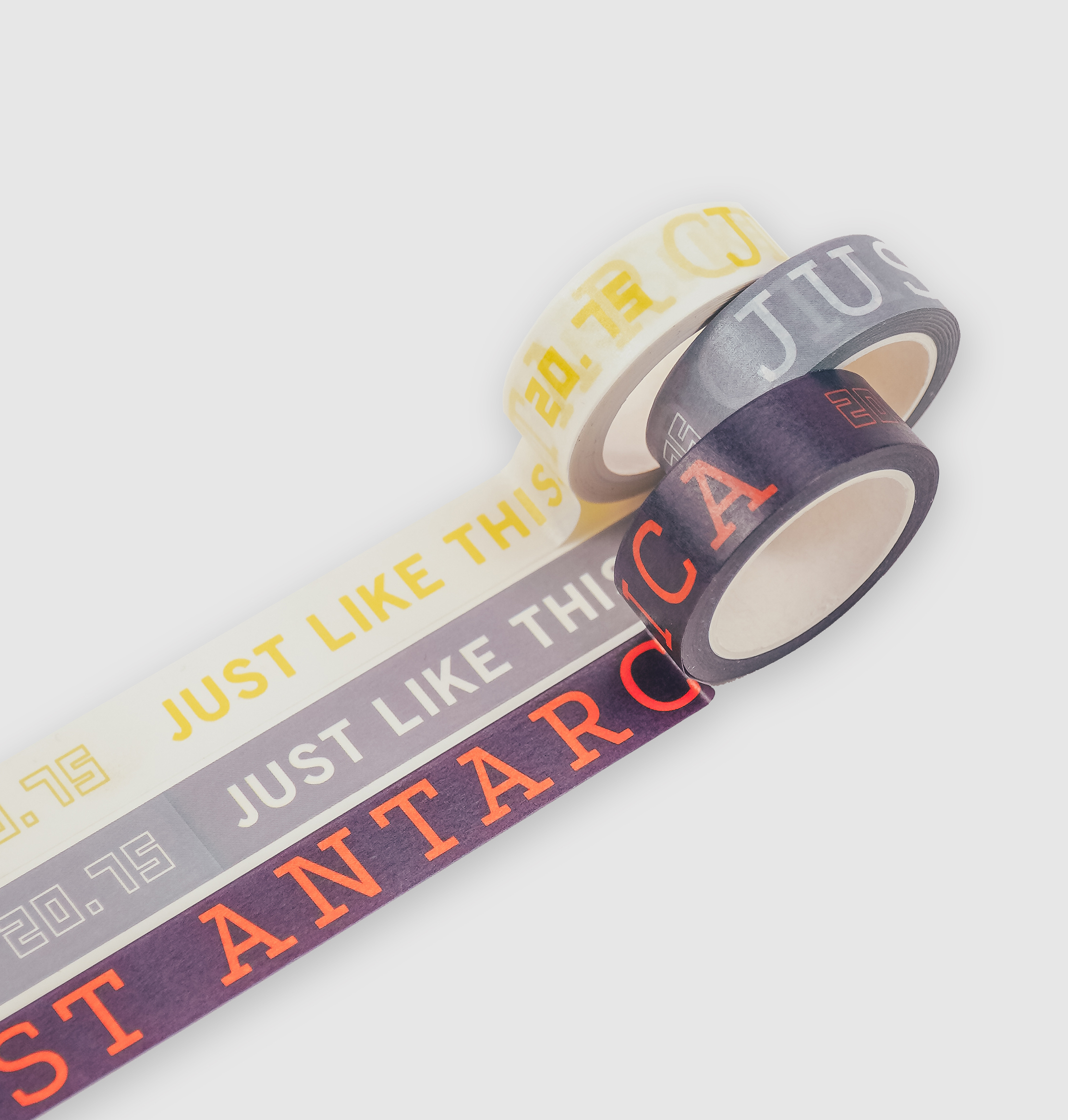 【Just Like Us】20.75系列 紙膠帶一套3款裝