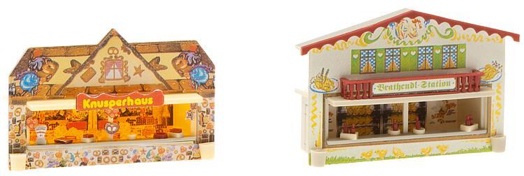 Faller 242321 N規 Market stalls 市場攤位