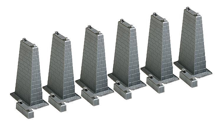 Faller 120473 HO scale, Piers  ( 57 x 32 x 75 mm )