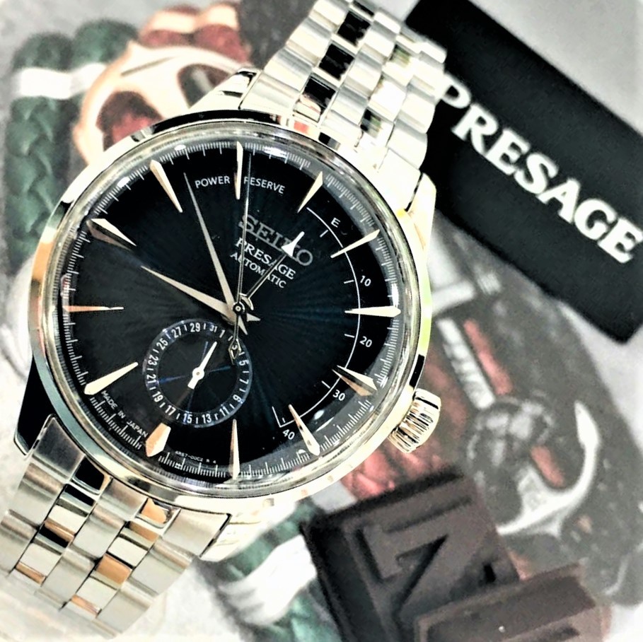 【SEIKO 精工】Presage 調酒師機械腕錶 4R57-00E0A (40.5mm) 現代鐘錶