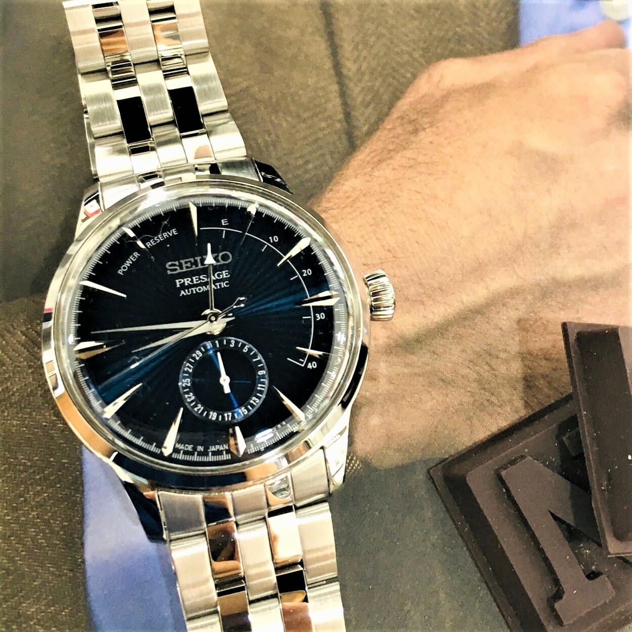 【SEIKO 精工】Presage 調酒師機械腕錶 4R57-00E0A (40.5mm) 現代鐘錶