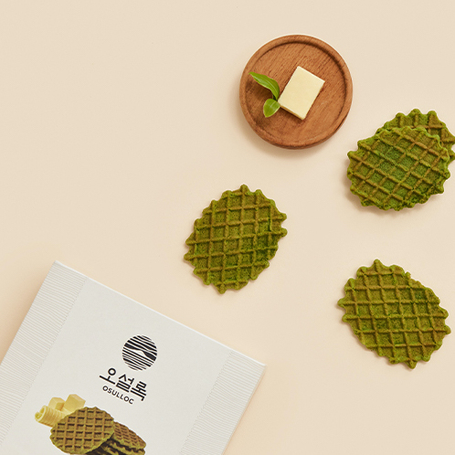 O'sulloc 特濃綠茶窩夫餅 72g