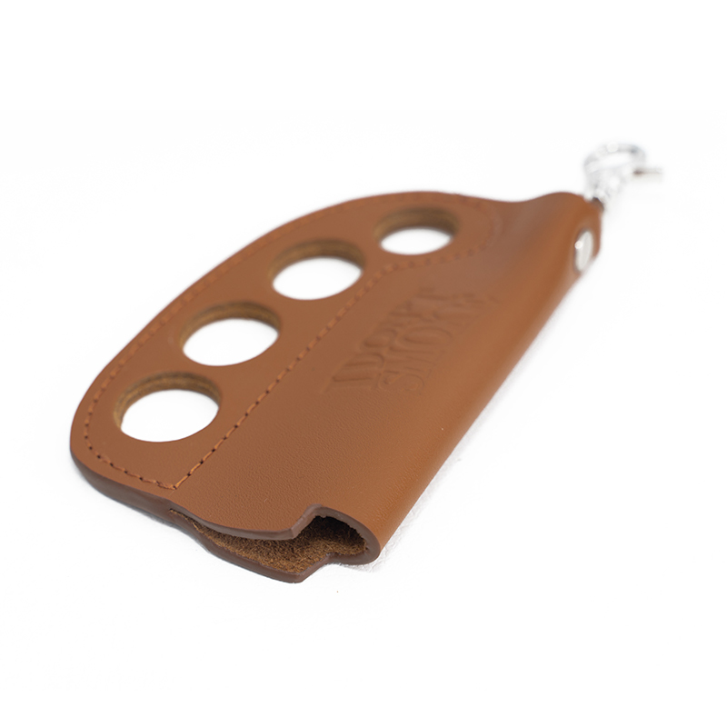 I DON’T SMOKE 純色 青年 牛皮 鑰匙 打火機 套 吊飾  DONSMOKE Don’t Smoke