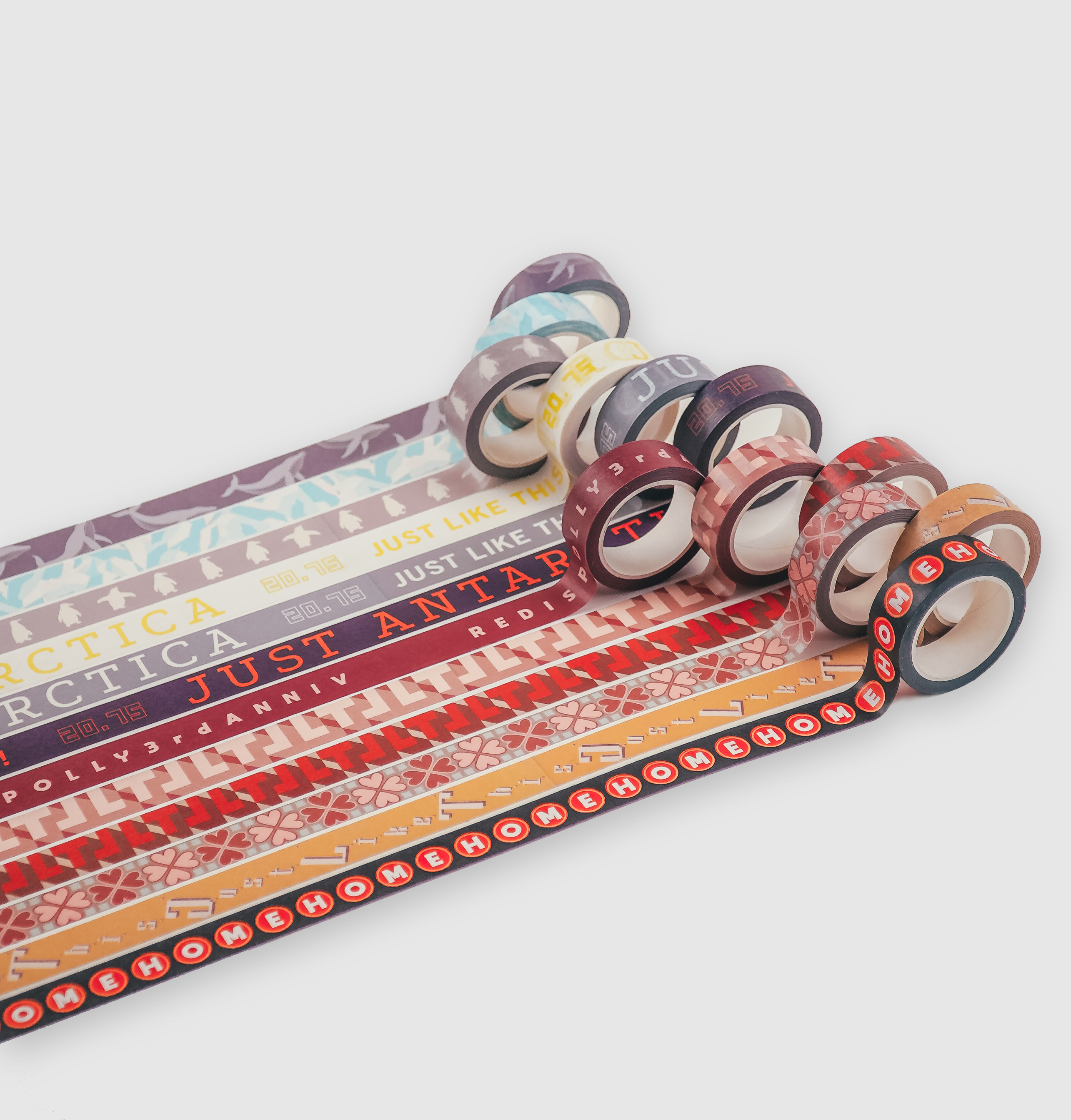 【Just Like Us】JLT一週年 紀念紙膠帶一套12款裝