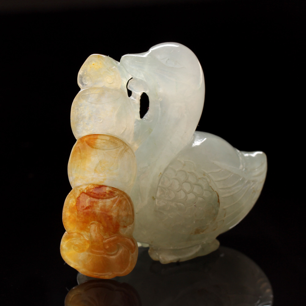 【雅紅珠寶】天然翡翠擺件-一甲狀元-O0030