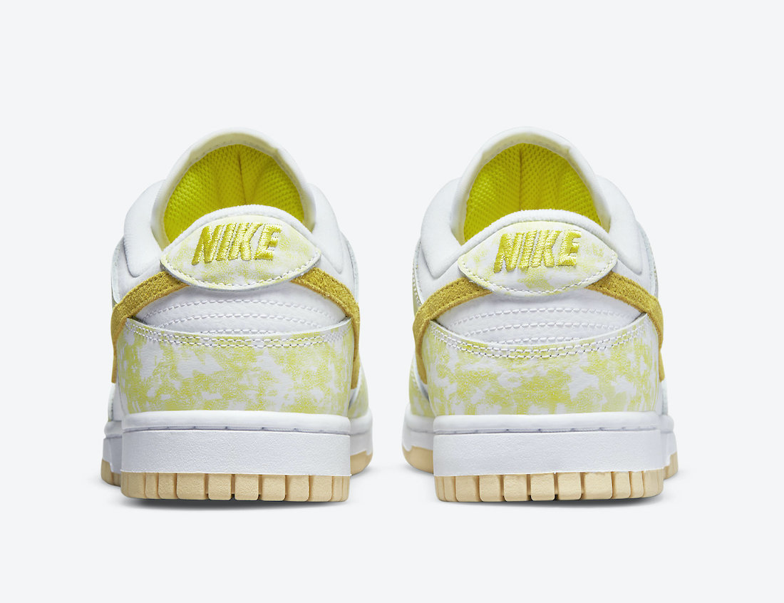 nike dunks low yellow strike