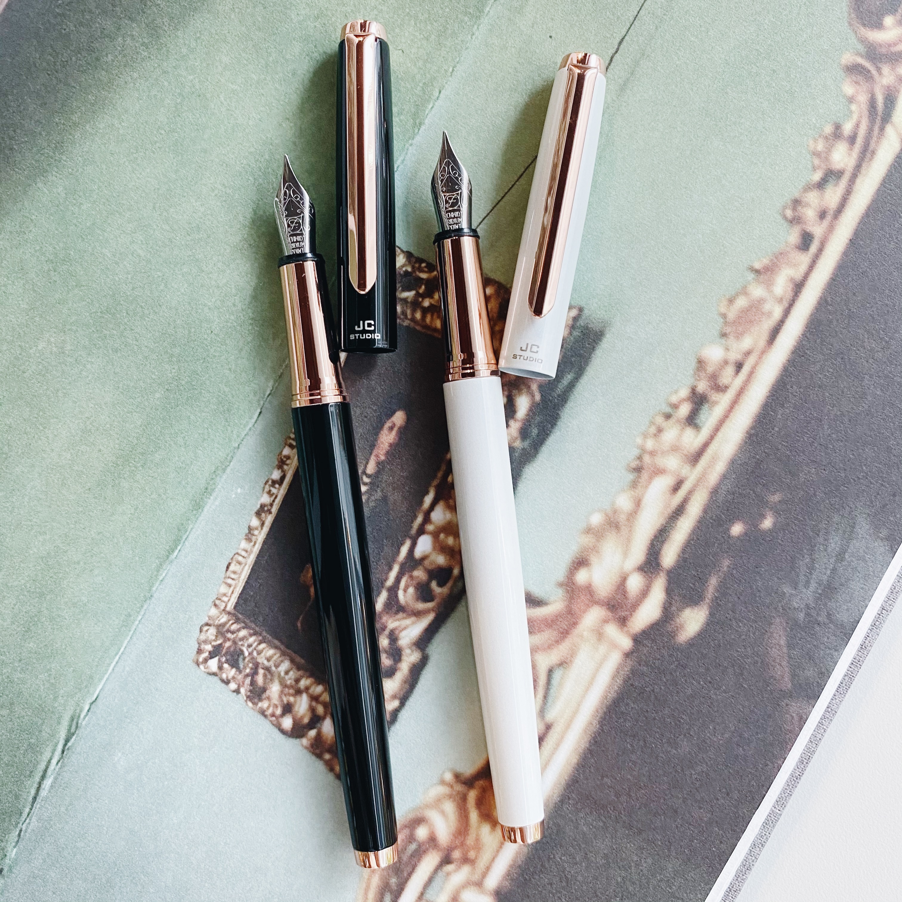 玫瑰金款 校園鋼筆｜ JC studio