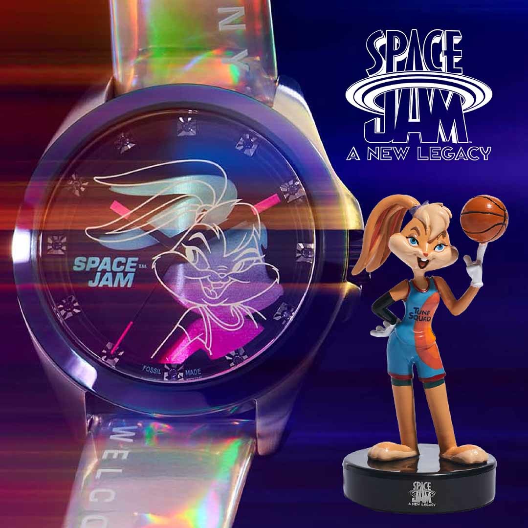 Space Jam 怪物奇兵 Lola 限量套錶組 白色矽膠錶帶 36MM LE1127SET