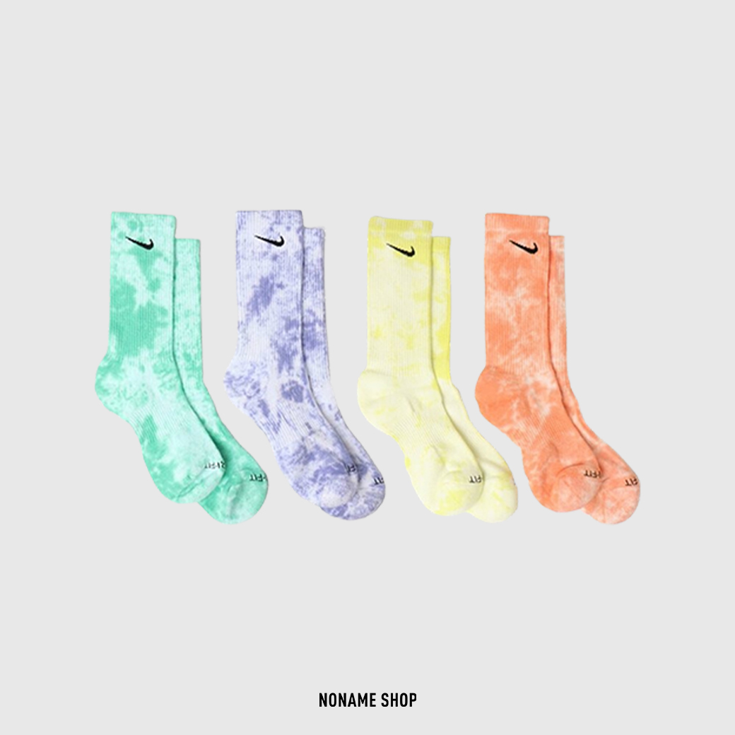 NIKE Everyday Plus 渲染 水洗 紮染 中筒襪 襪子