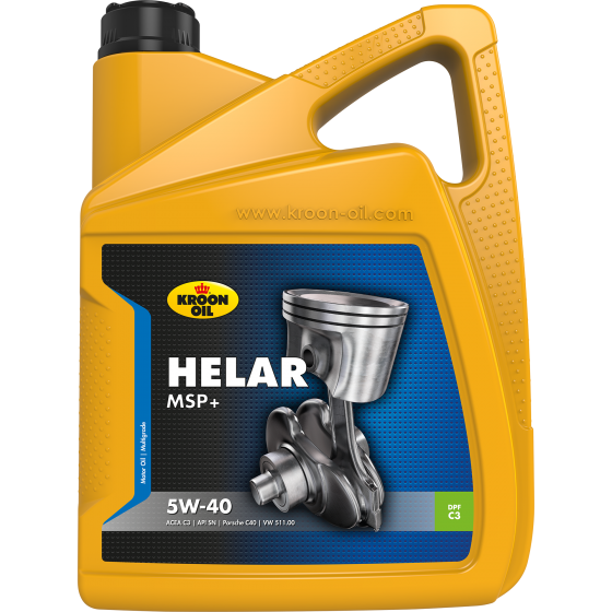 Kroon-Oil Helar MSP+ 5W-40, 5L (C3)