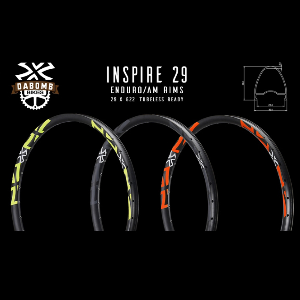Da Bomb INSPIRE 29 登山車圈/對-2個