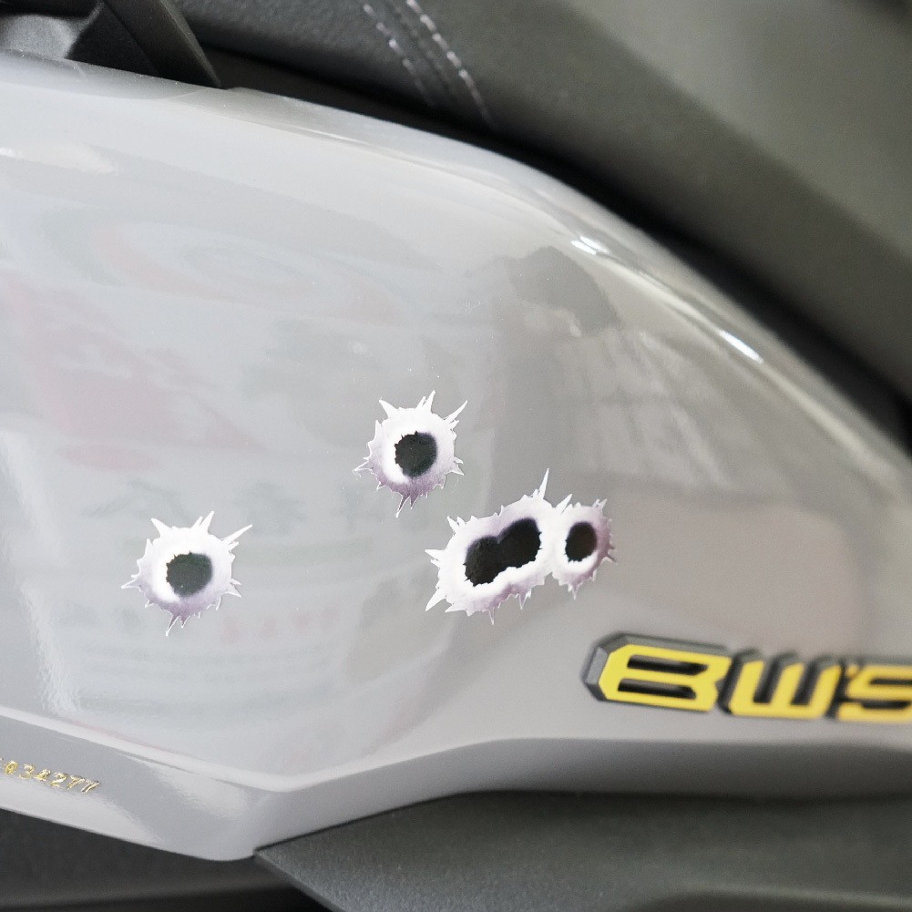 3M頂級防水抗UV貼紙【彈孔系列】車身貼紙