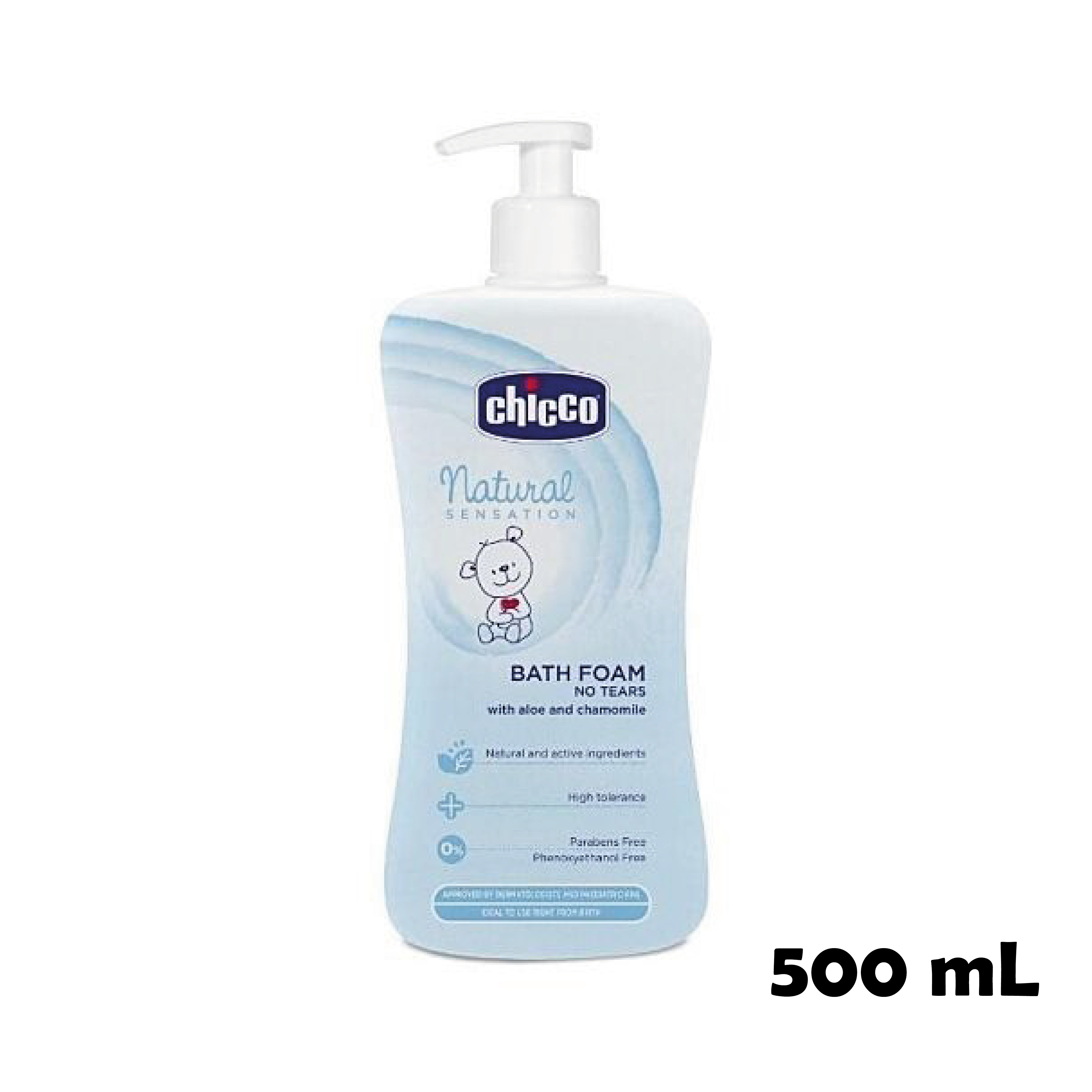 Chicco Natural Sensation No-Tears Bath Foam