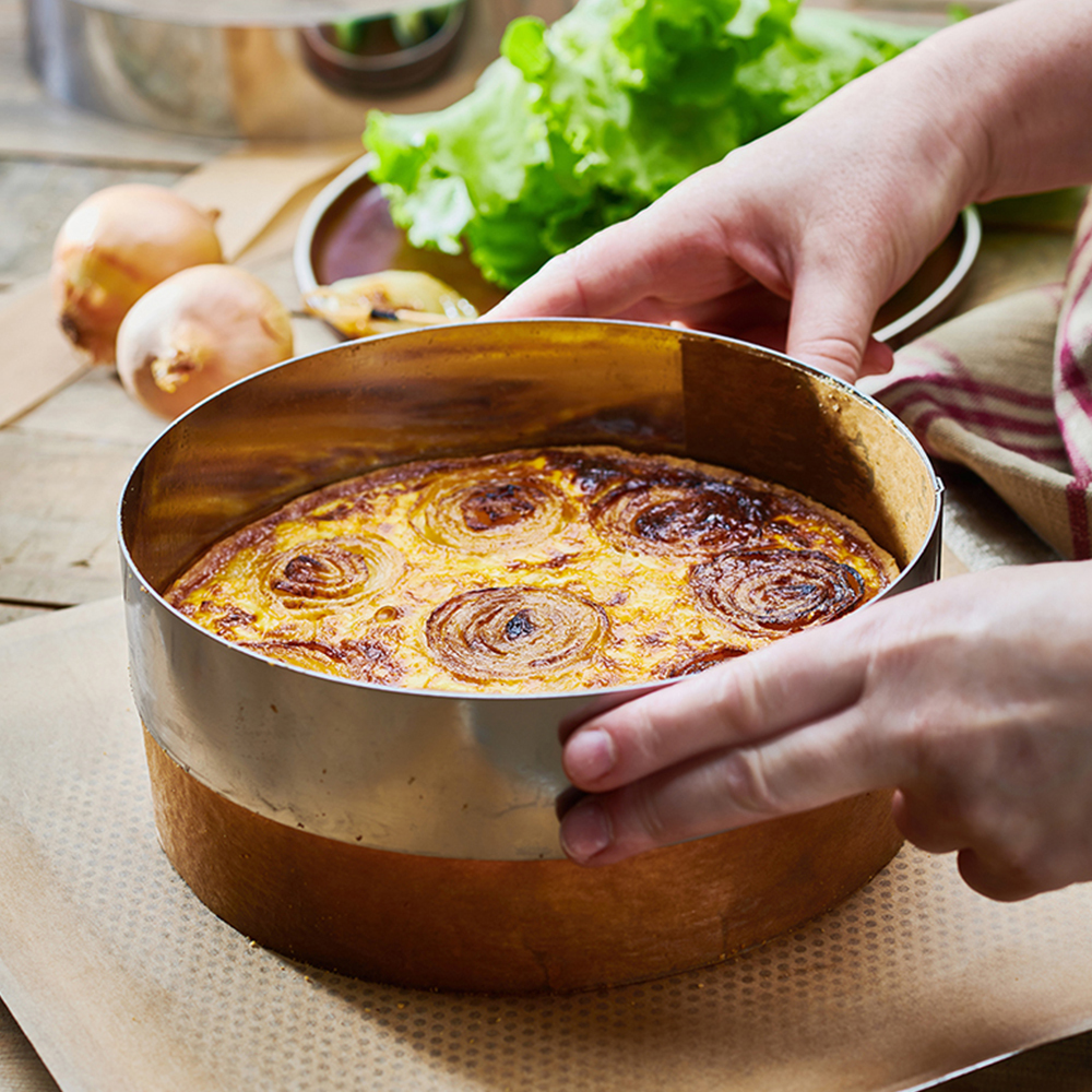 不鏽鋼圓慕斯蛋糕/鹹派加高模