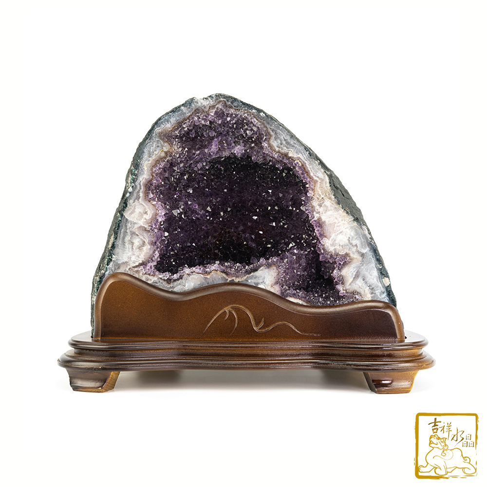 巴西紫水晶洞    18.25kg  招財聚福