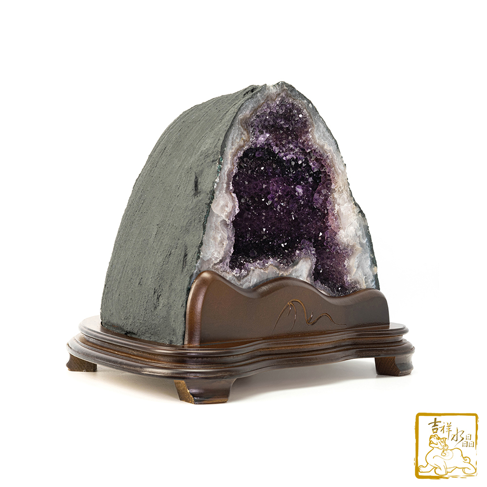 巴西紫水晶洞    18.25kg  招財聚福