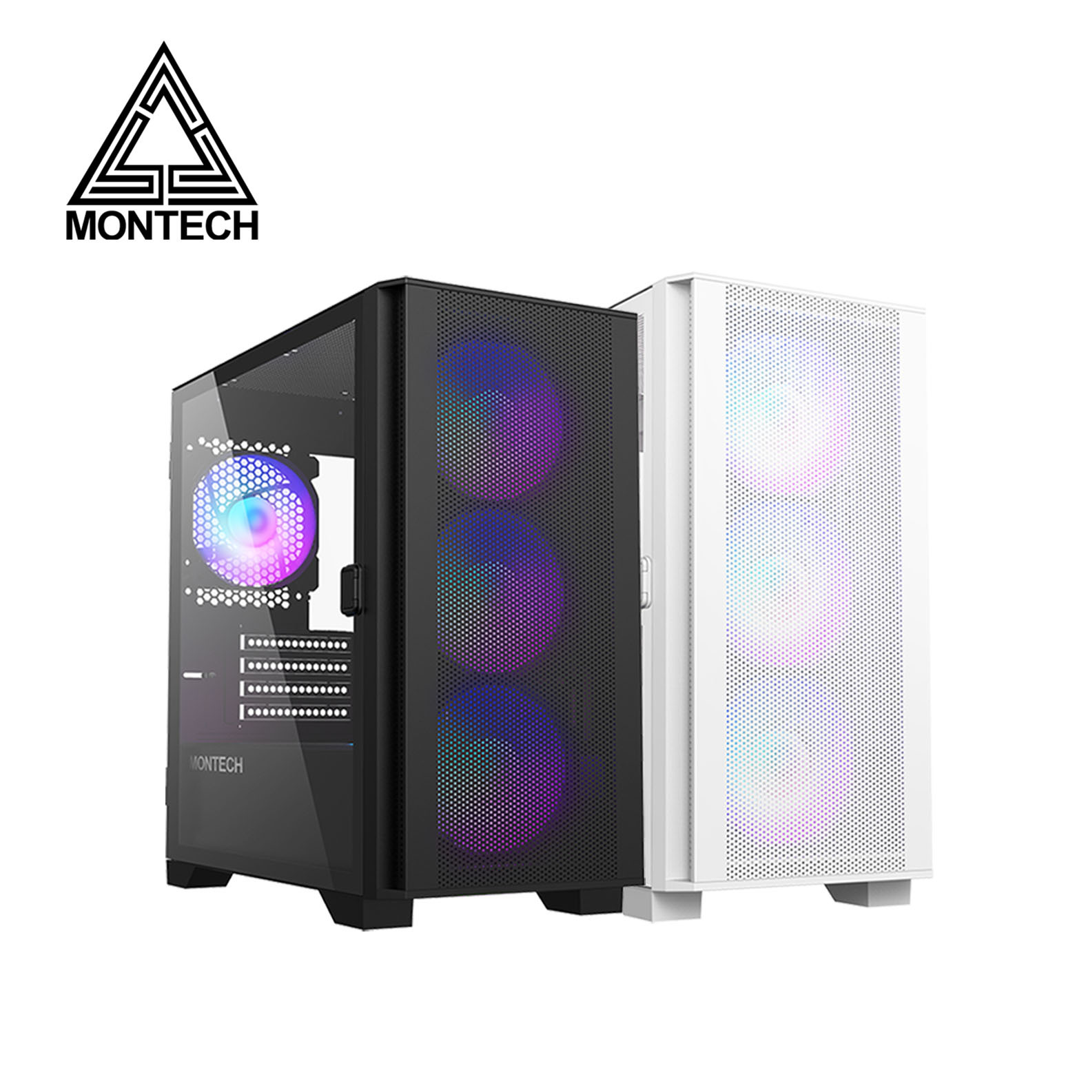 Montech 君主 AIR 100 ARGB 黑/白