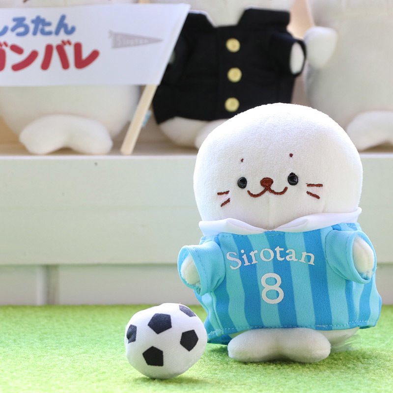 日本Sirotan-小海豹 運動系列換裝衣 足球服 (玩偶配件)