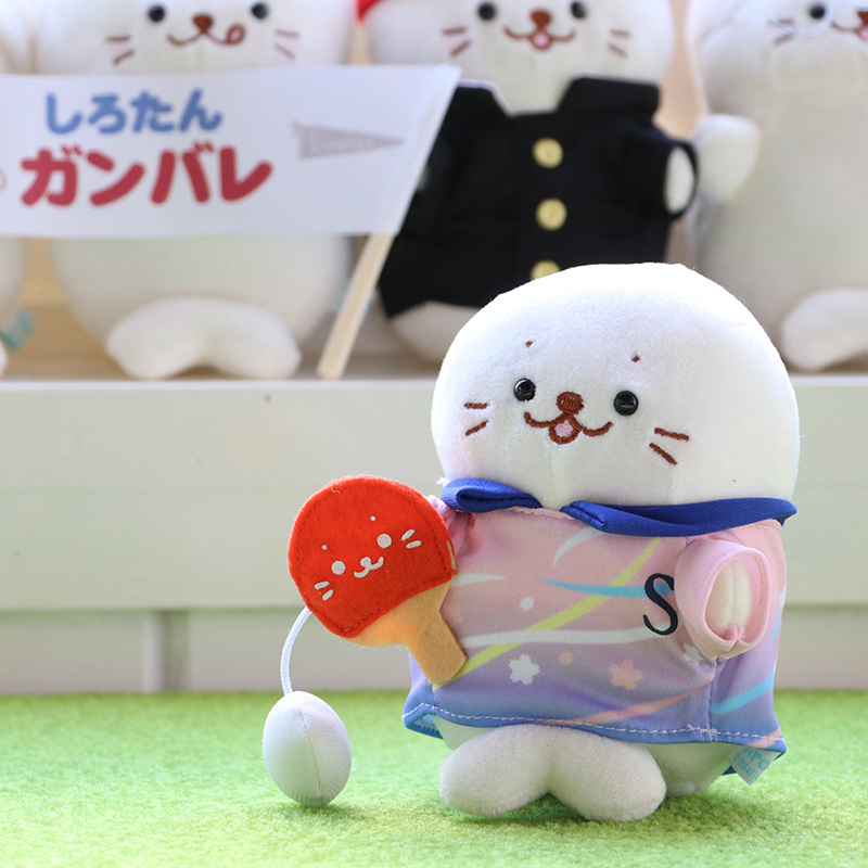 日本Sirotan-小海豹 運動系列換裝衣 桌球服 (玩偶配件)