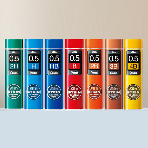 Pentel 0.5mm 鉛芯 #C275 40支庄 (HB/2B/4B)