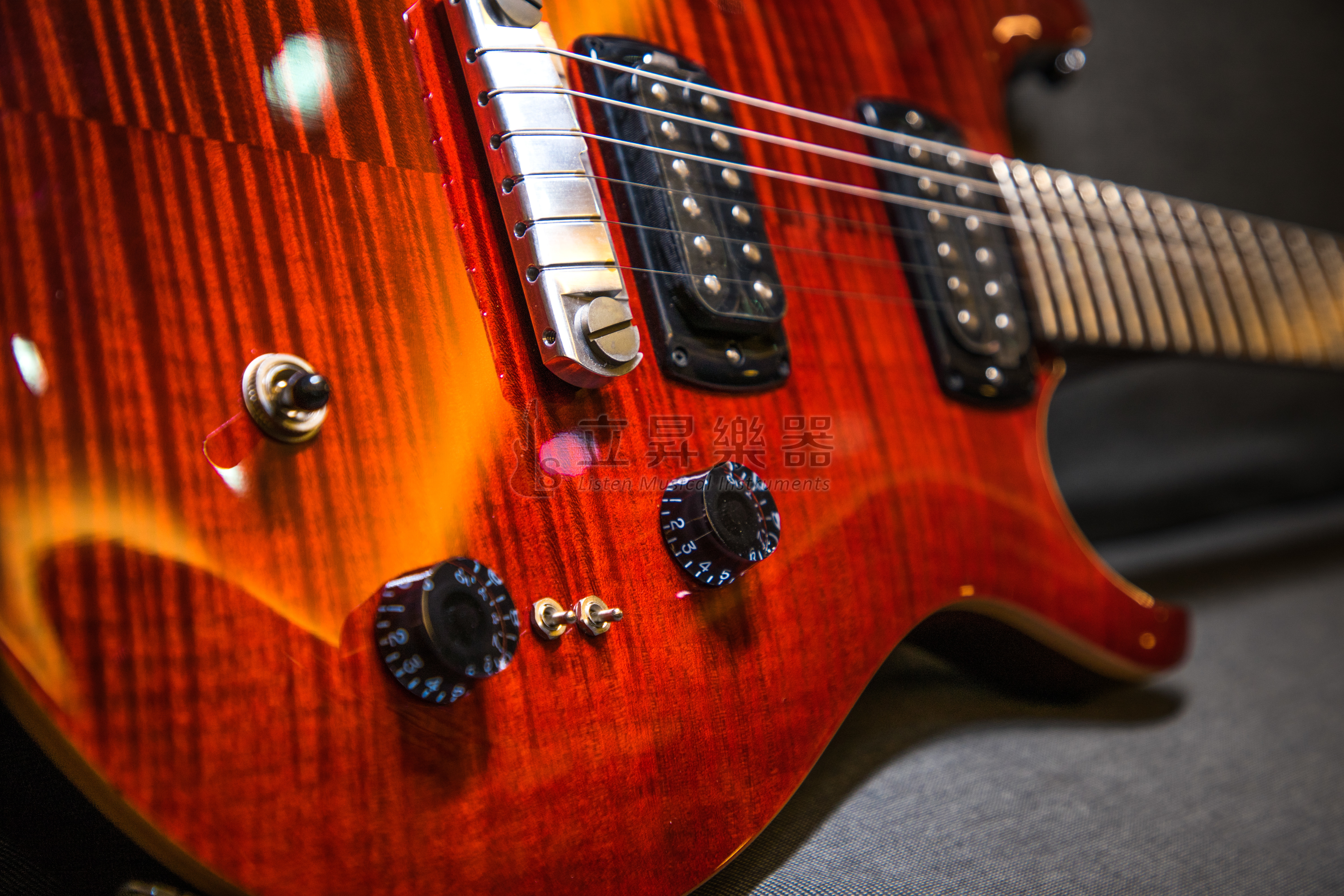 PRS PRS SE Paul's Guitar PGFI 火焰紅 切單 附原廠琴袋 第 3 張圖片｜三峽吉他 / Bass