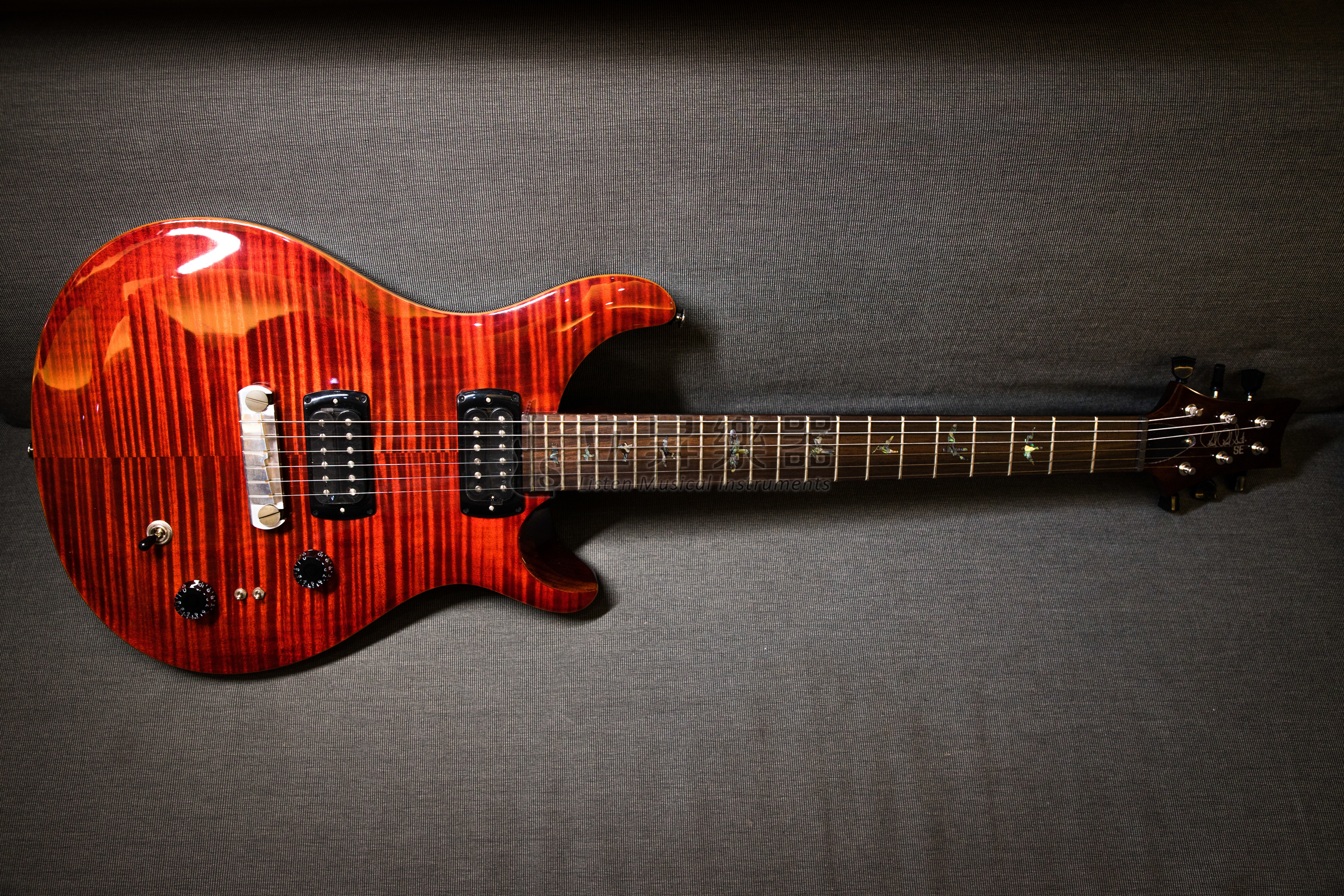 PRS SE Paul's Guitar PGFI 火焰紅 切單 附原廠琴袋