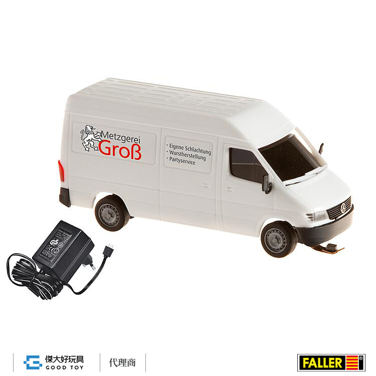 Faller 161504 (HO) 自走系統入門組 MB Sprinter 箱型車