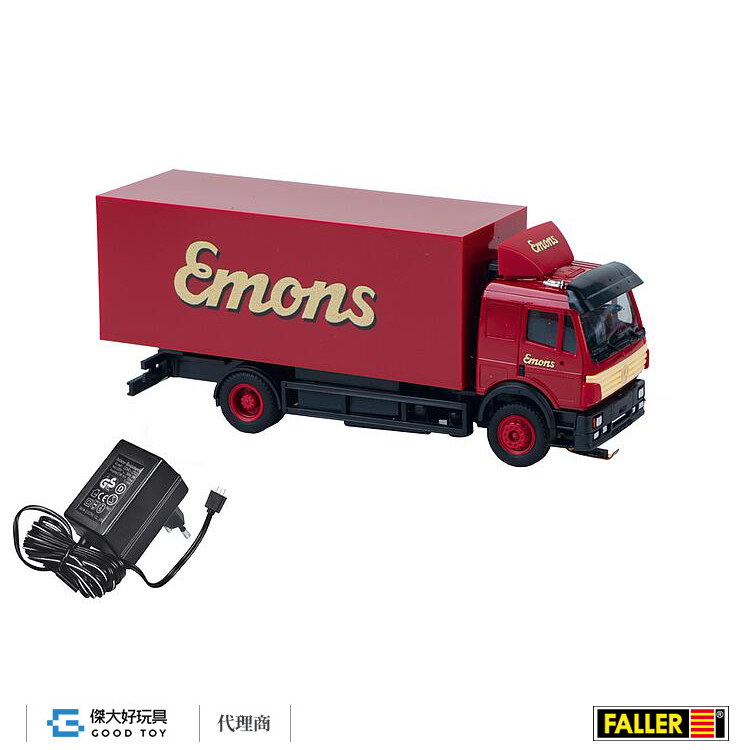 Faller 161487 (HO) 自走系統入門組 MB SK 貨車 Emons