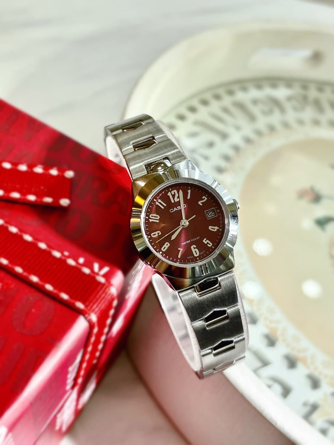 【CASIO 卡西歐】都會流行氣質腕錶  LTP-1241D-4A2 (紅)/ LTP-1241D-3A (青綠)/ LTP-1241D-2A (藍)  24mm 現代鐘錶