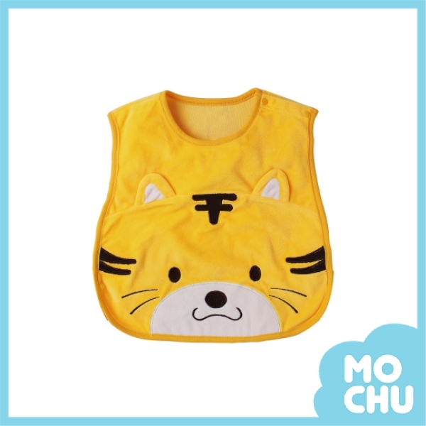 可愛動物秋季綁帶式背心-小老虎