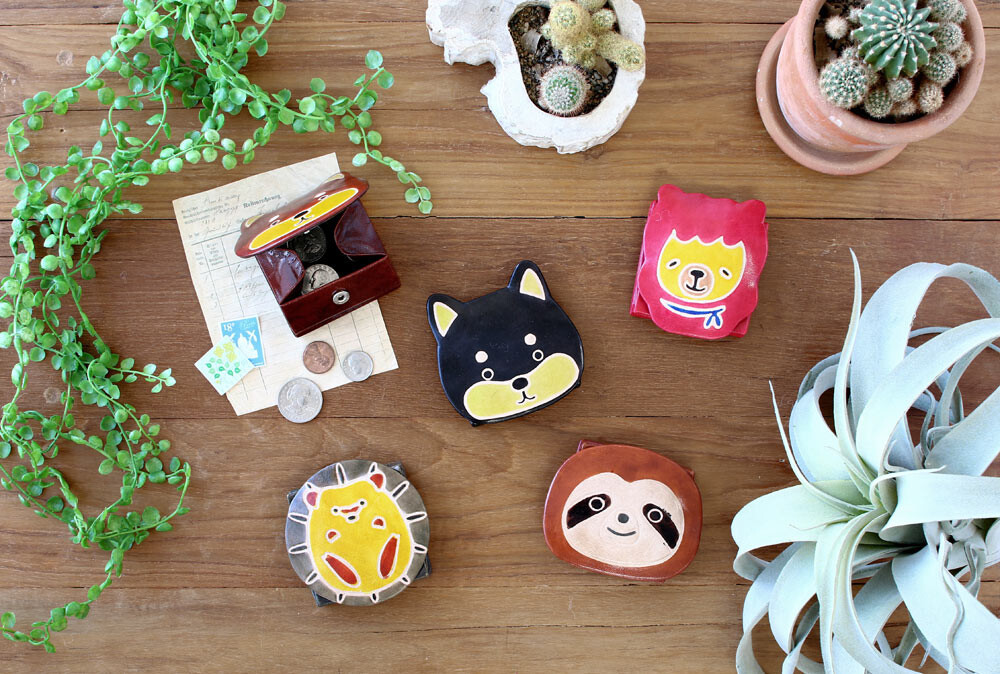 [日本] 山羊皮動物散紙包