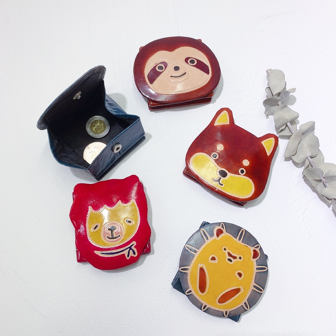 [日本] 山羊皮動物散紙包