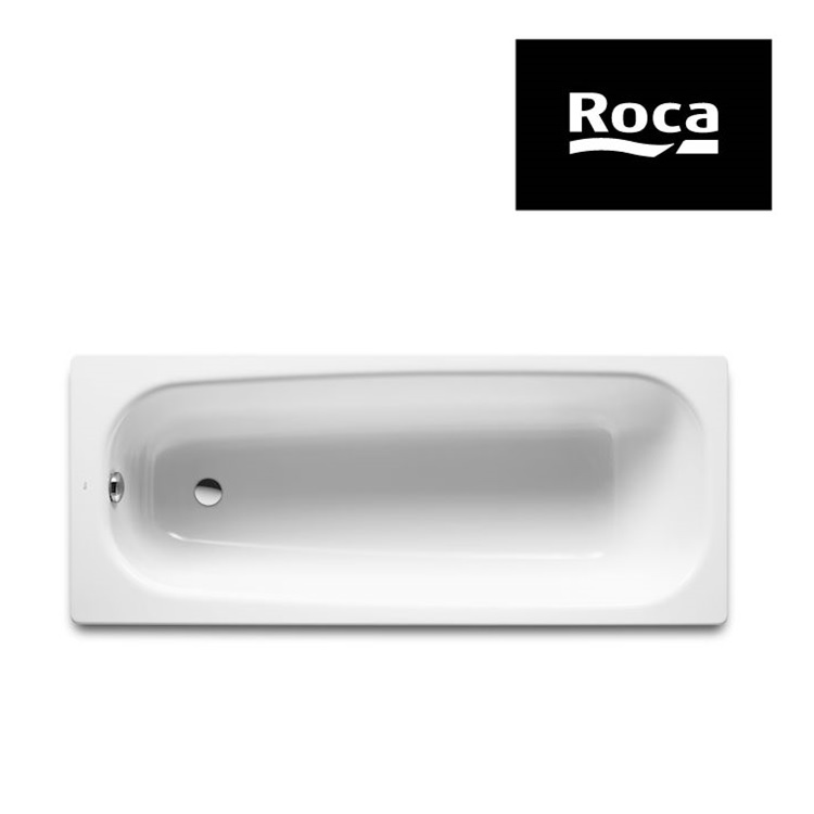 Roca Continental 212914001 Cast Iron Bathtub with anti-slip