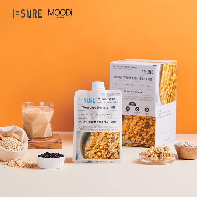 【ISURE】韓國健康代餐 即食燕麥片 原味（7件入）